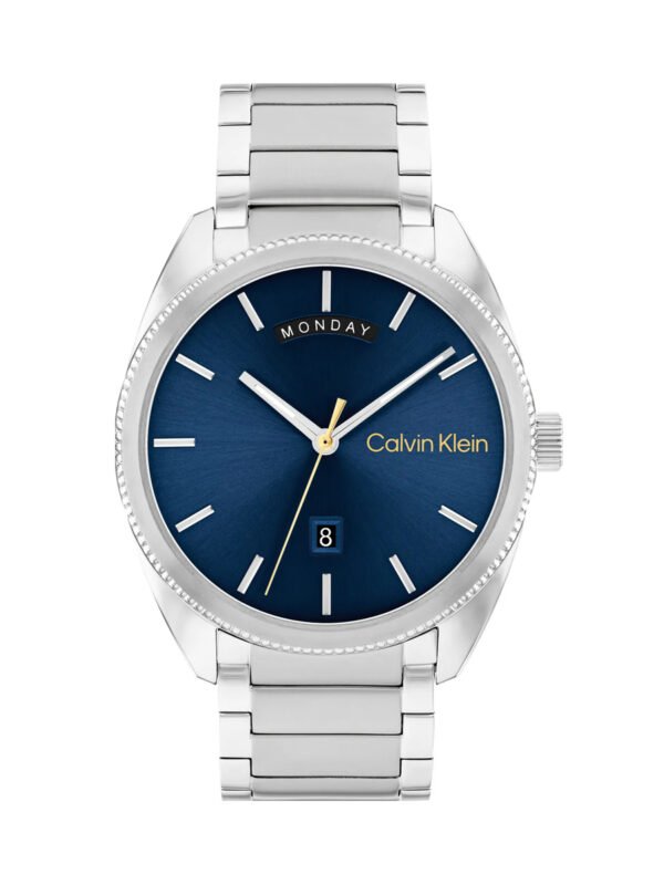 Calvin Klein CK 簡約藍面不鏽鋼男錶 CK25200446 錶徑42MM