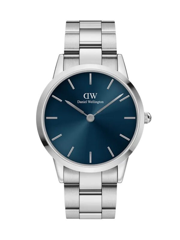 DW - Daniel Wellington ICONIC LINK 系列 錶徑 : 40mm 藍面經典簡約時尚男錶