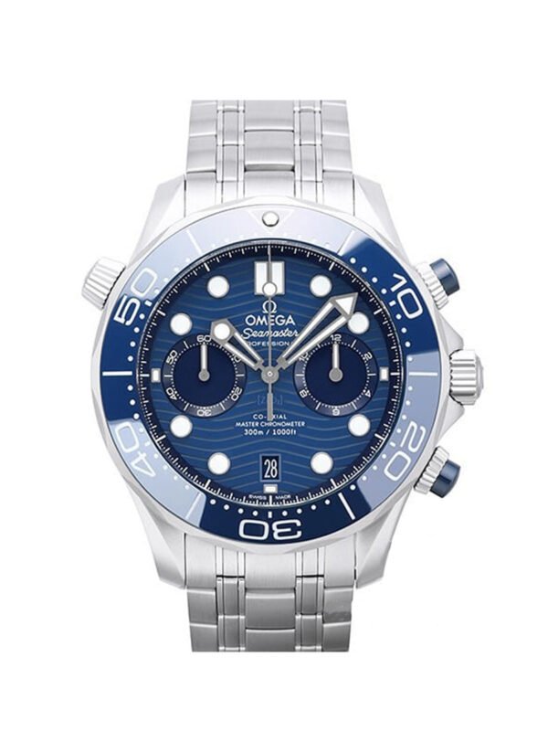 OMEGA 歐米茄 海馬300米計時鏈帶腕表(210.30.44.51.03.001)x藍x44mm